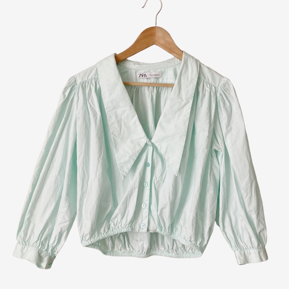 Zara Blouse with Statement Collar